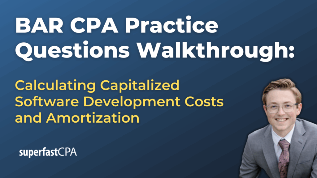 Calculating Capitalized Software Development Costs and Amortization