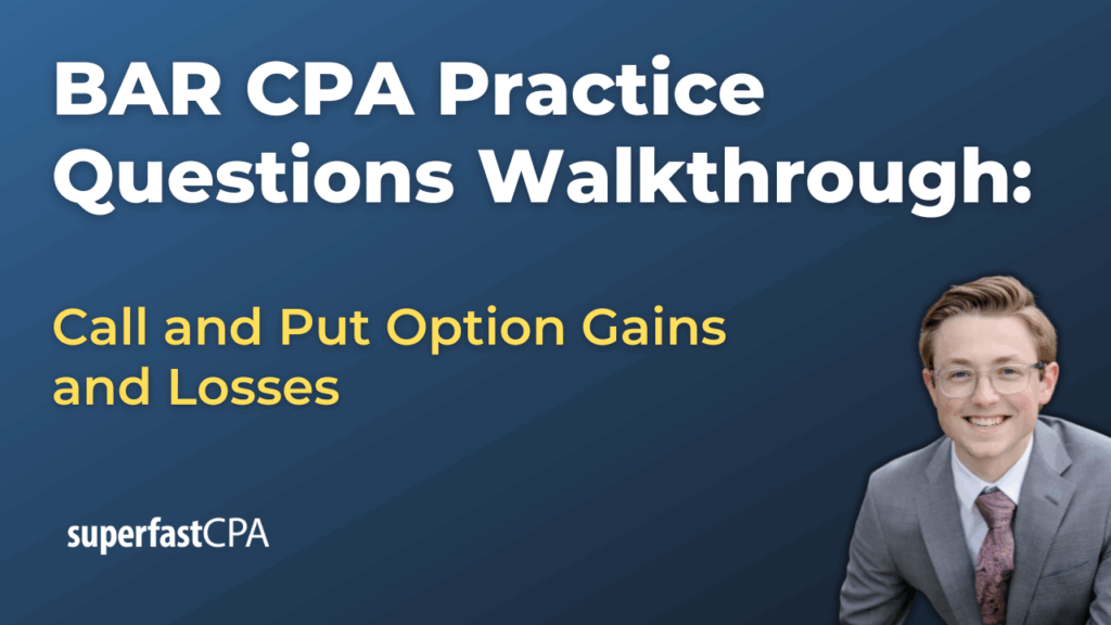 BAR 2 Call and Put Option Gains and Losses