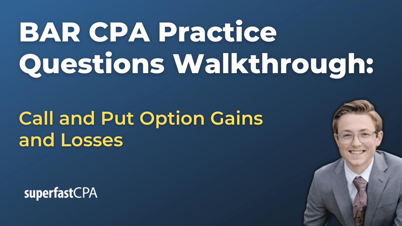 BAR 2 Call and Put Option Gains and Losses