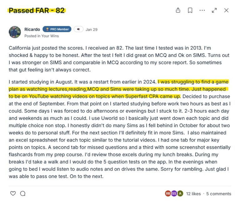 Original SuperfastCPA customer message 84