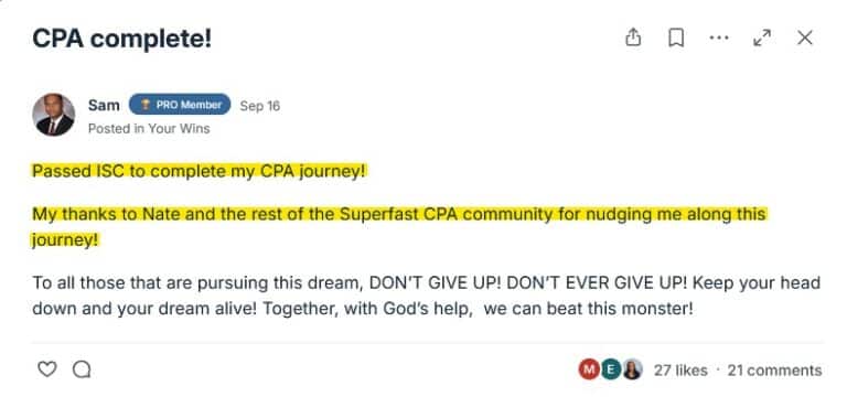 Original SuperfastCPA customer message 56