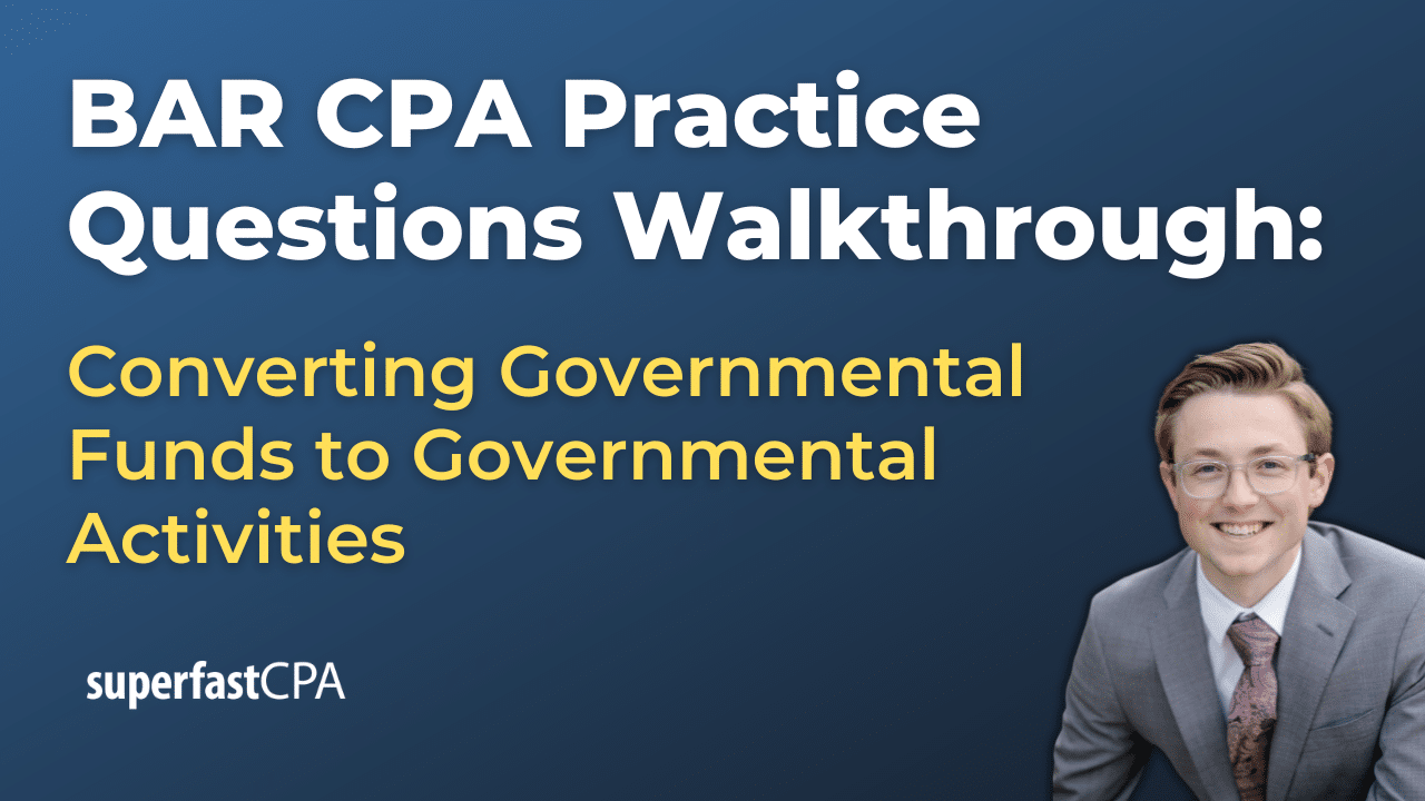Converting Governmental Funds to Governmental Activities