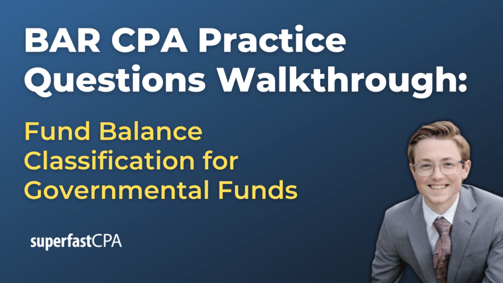 Fund Balance Classification for Governmental Funds