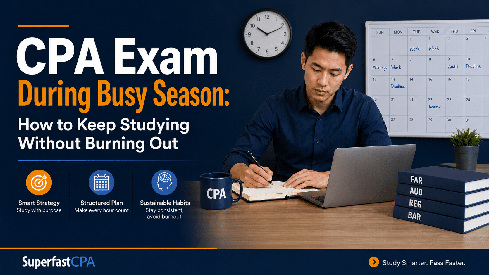 cpa exam study during busy season