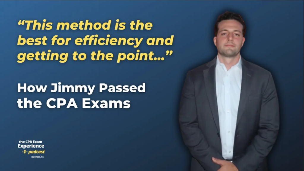 How Jimmy Passed the CPA Exam By Making Small Changes