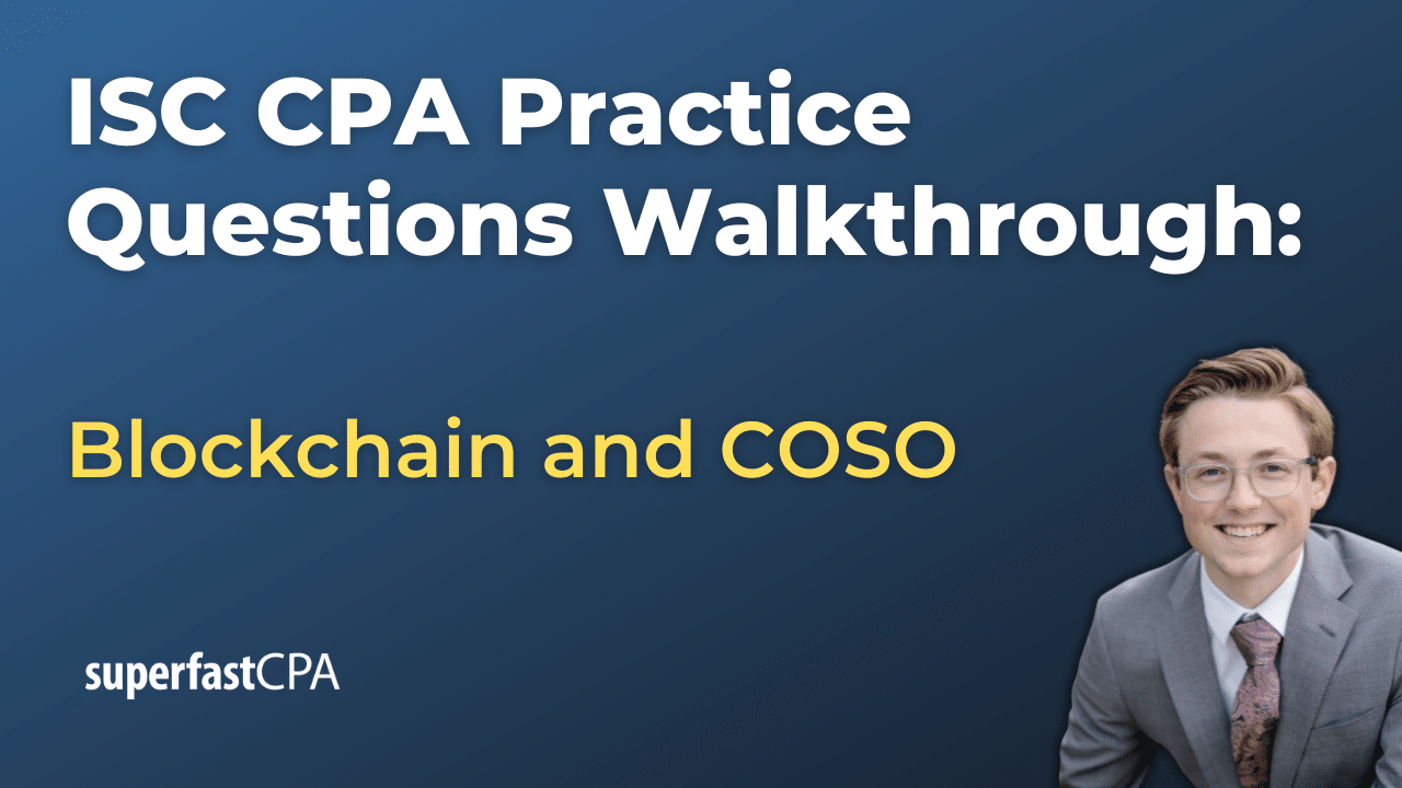 ISC 1 Blockchain and COSO